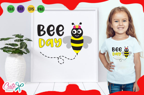 Bee Day Graphics for T-Shirt Designs and More