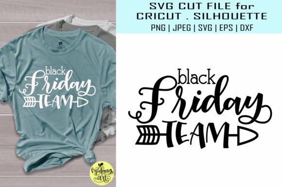 Black Friday Team: A Versatile Graphic for T-Shirt Designs