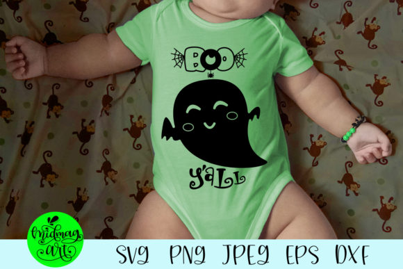 Boo Yall: A Spooky Addition to Your T-Shirt and Graphic Designs