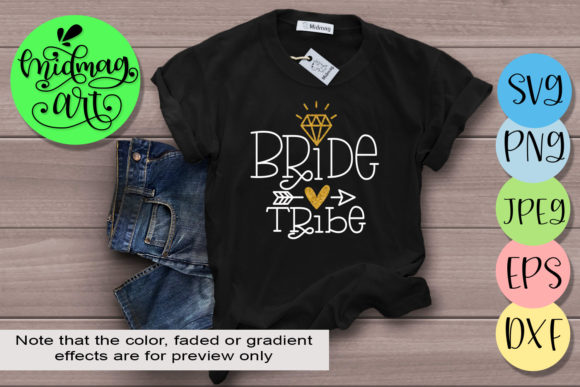 Bride Tribe Graphics for T-Shirt Designs and More