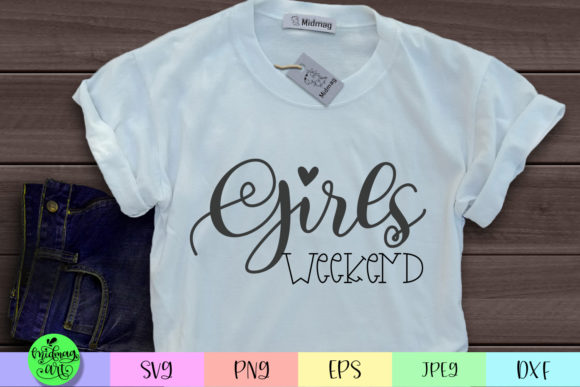 Girls Weekend Graphics: Perfect for T-Shirt Designs and More
