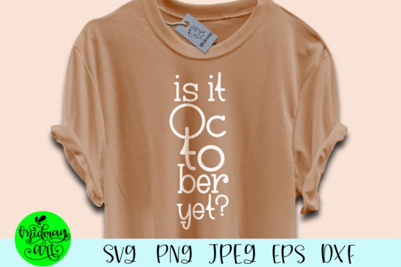 Is It October Yet: A Charming Fall Embroidery Design