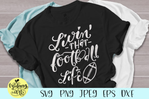 Livin That Football Life: A Versatile Embroidery Design