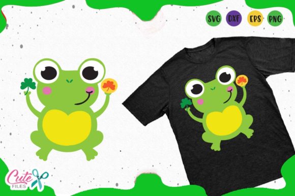 Lucky Frog Graphics for T-Shirt Designs & Editorial Content