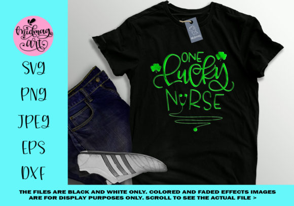 One Lucky Nurse Graphics for T-Shirt Designs
