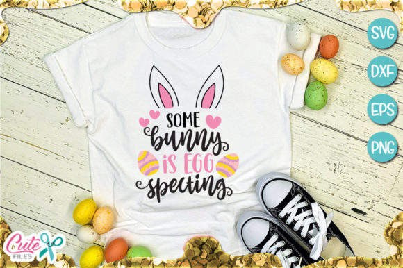 Some Bunny is Egg Specting: A Charming T-Shirt Graphics Choice