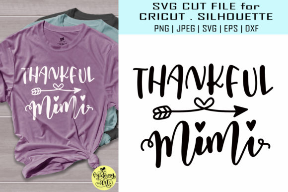 Thankful Mimi Thanksgiving: A Perfect T-Shirt Design Graphic